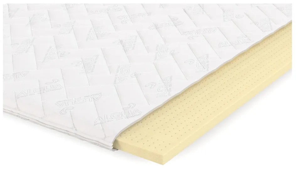 Średnio twardy piankowy topper 200x200 cm Latex – Maison de Rêve