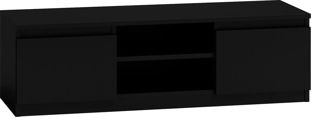 Czarna nowoczesna szafka pod tv R9-S81