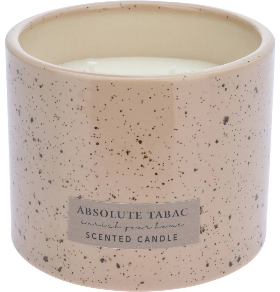 Świeczka zapachowa Enrich your home, Absolute Tabac, 180 g, 10,5 x 8 cm