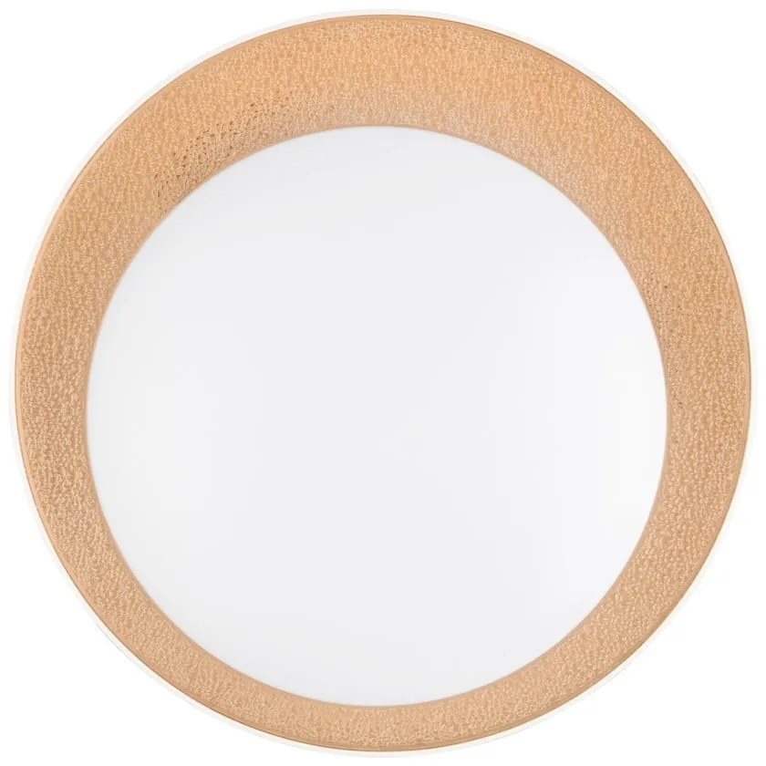 Biało-jasnobrązowa lampa sufitowa LED ø 45 cm Aleta – Reality