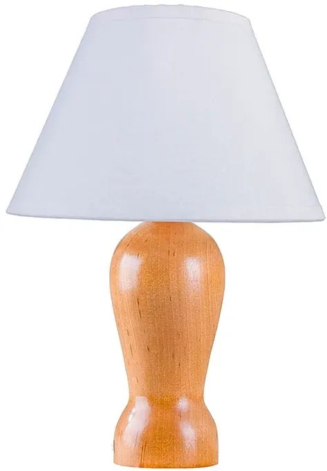 Drewniana klasyczna lampka nocna buk - S225-Revia