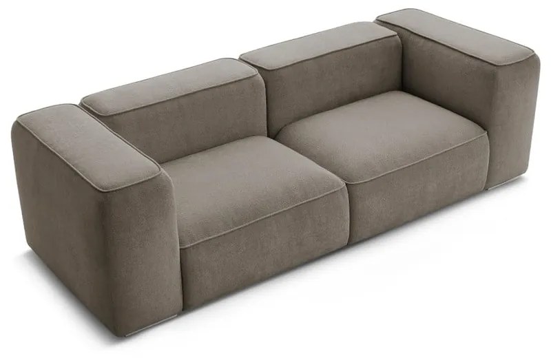 Szarobeżowa sofa 255 cm Zephyr – Bobochic Paris