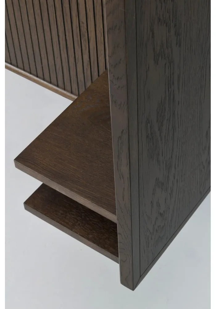 Zagłówek z litego drewna dębowego 234x85 cm Remond – Rowico