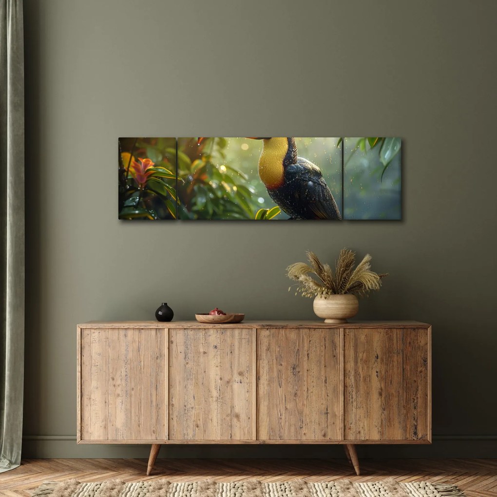 Obraz - Tukan (170x50 cm)
