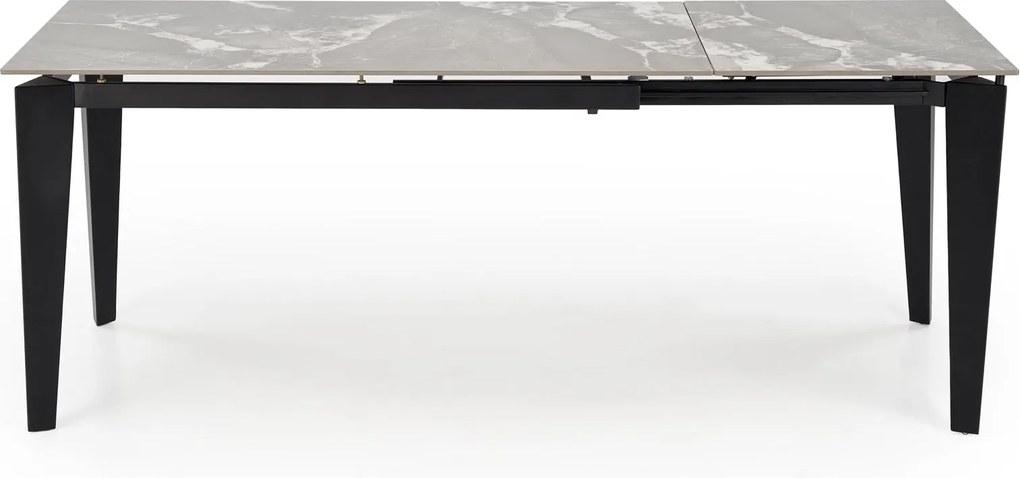 Rozkładany stół z blatem ze spieku Felix Halmar efekt szarego marmuru