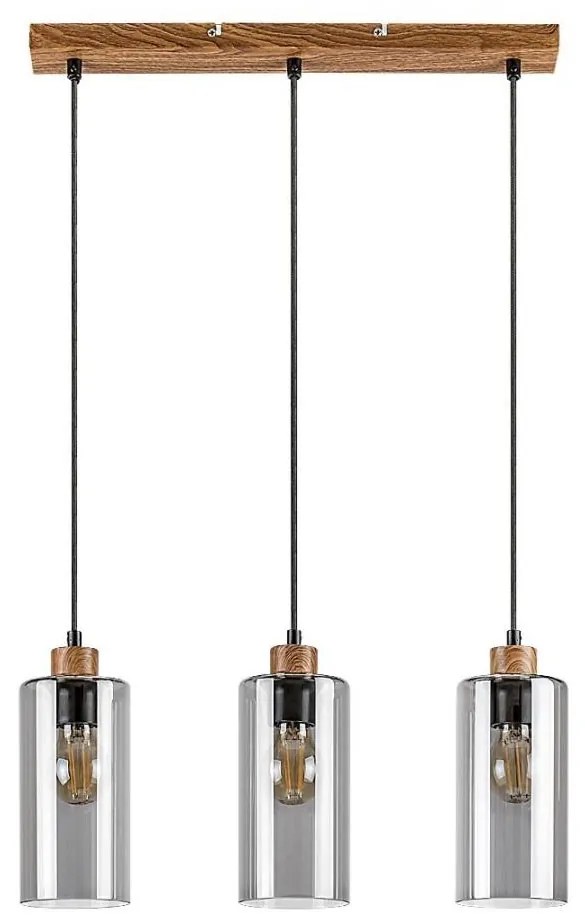 Rabalux 72123 - Lampa wisząca TANNO 3xE27/25W/230V na linkach