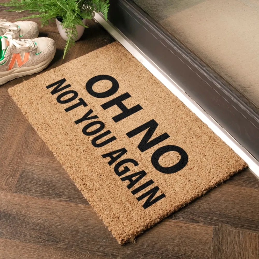 Wycieraczka z włókna kokosowego 40x60 cm Not You Again – Artsy Doormats