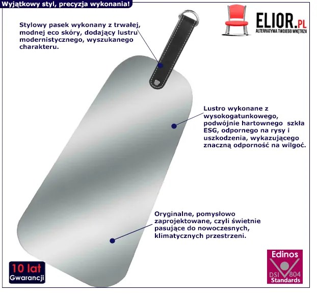 Srebrne lustro R7-L24