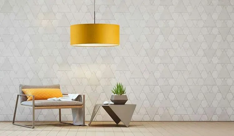 Okrągła lampa wisząca 30 cm - G0-E12