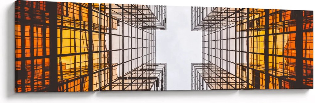 Obraz drapaczy chmur (170x50 cm)