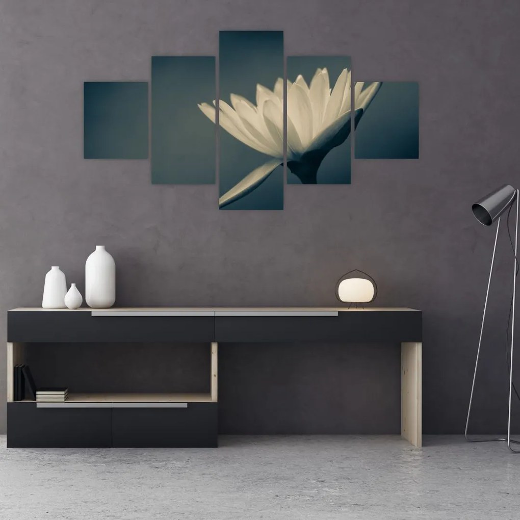 Obraz kwiatu (125x70 cm)