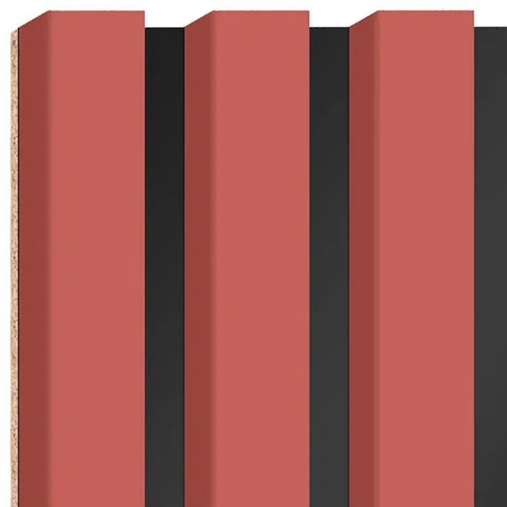 Akustyczne panele lamelowe 2 szt. koral P1-S59