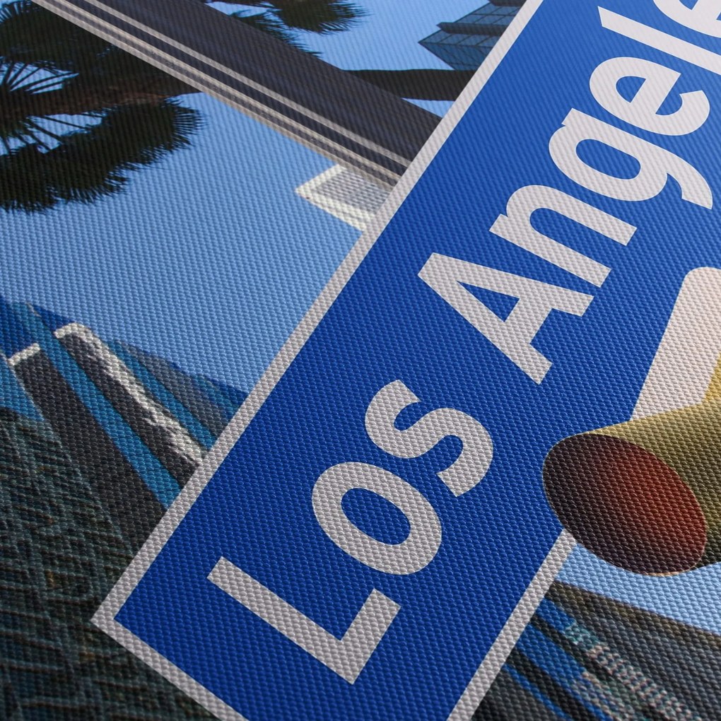 Obraz - Los Angeles (170x50 cm)