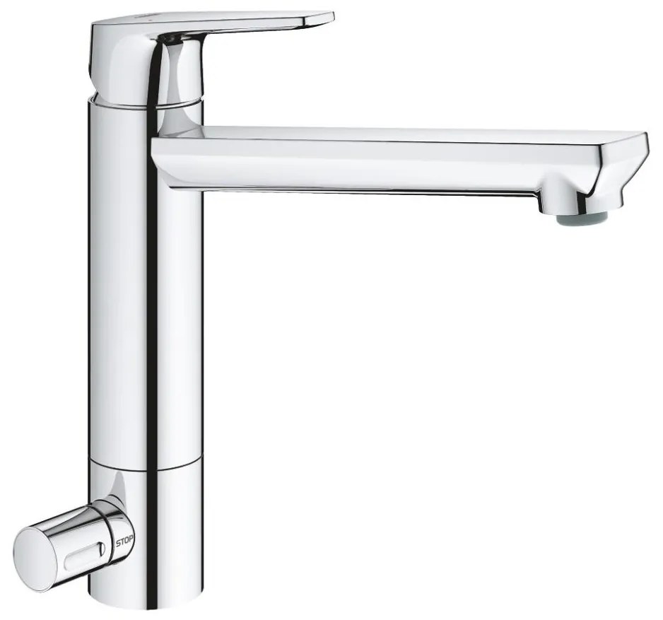 GROHE 31696000 - Bateria kuchenna BAUEDGE, błyszczący chrom