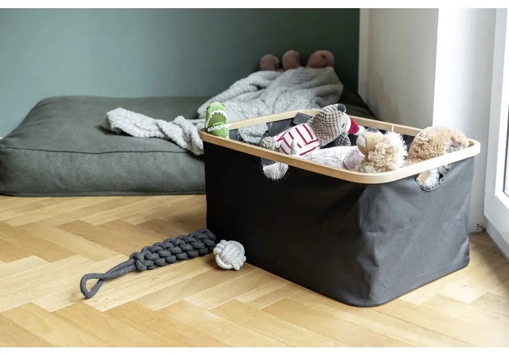 Tekstylny kosz na pranie 32 l Ecori – Wenko