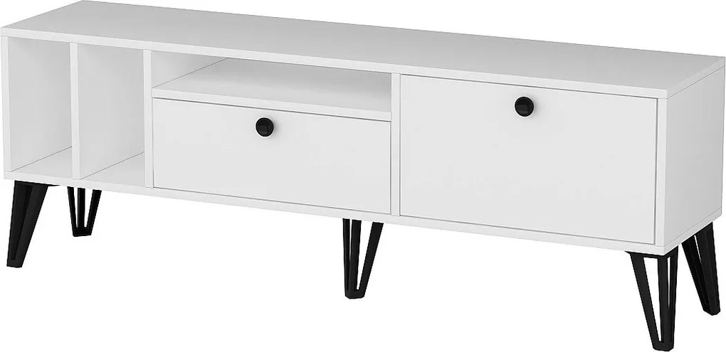 Szafka RTV Aris - biała