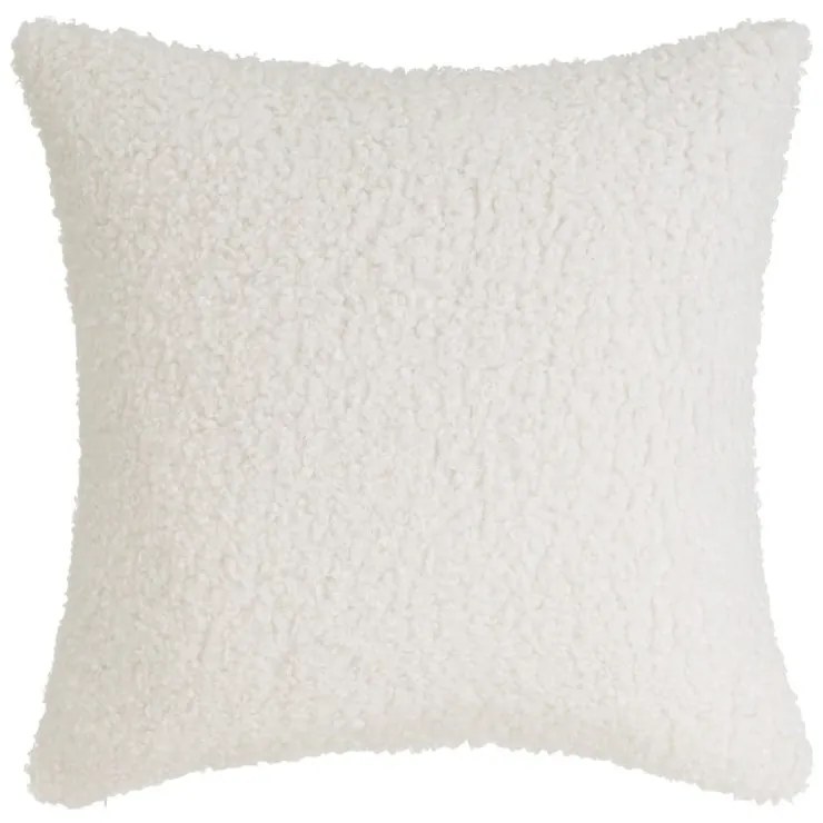 Poduszka dekoracyjna z materiału sherpa 45x45 cm Sherpa – Casa Selección