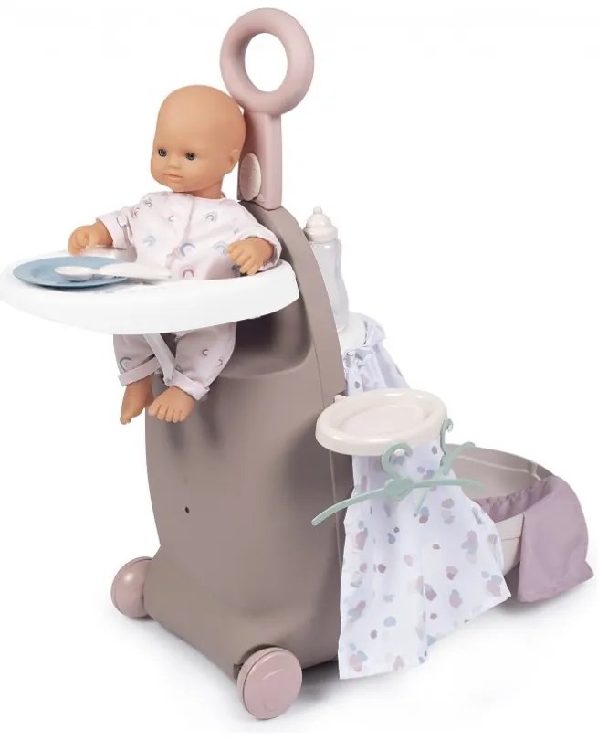 Smoby baby nurse wielofunkcyjna walizka z łóżeczkiem dla lalki