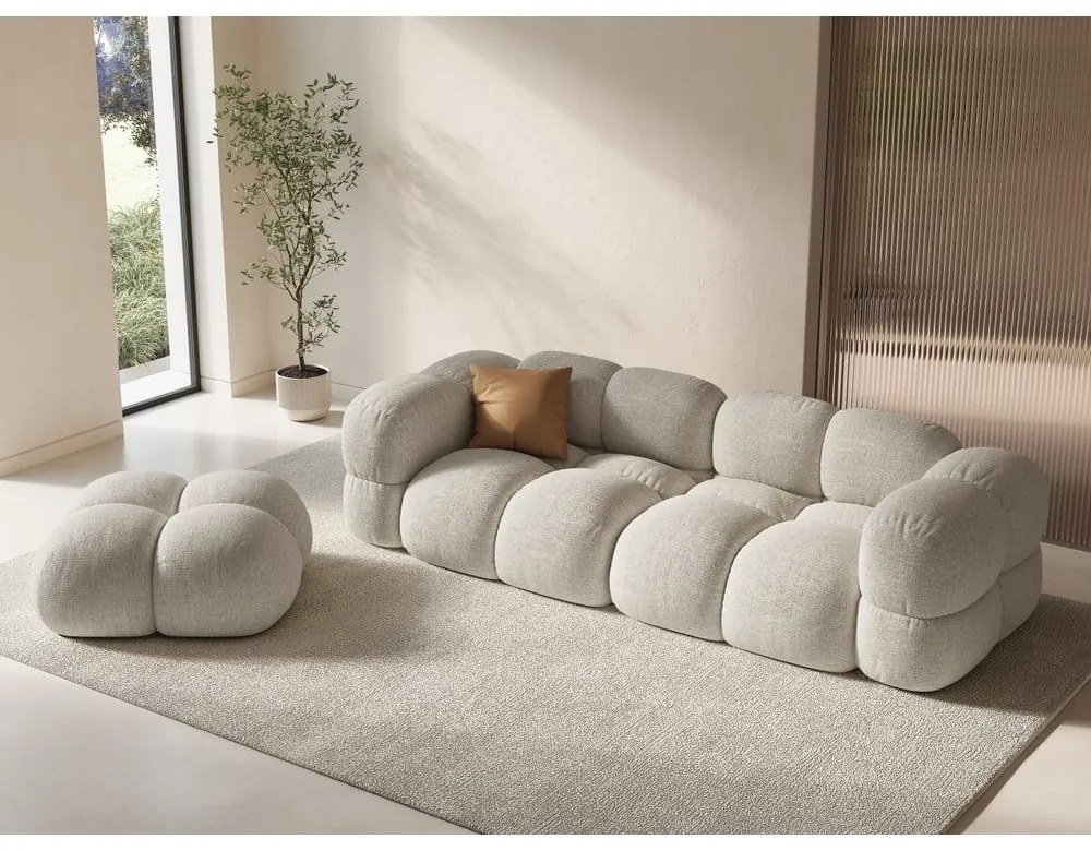 Beżowa sofa 250 cm Loretto – Cosmopolitan Design
