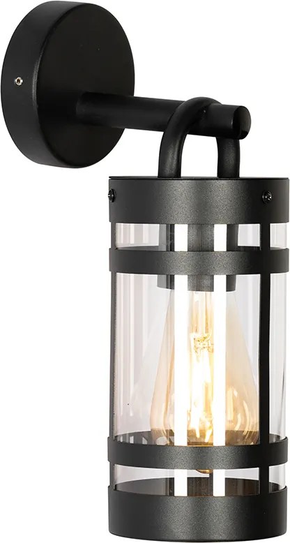 Inteligentny kinkiet zewnętrzny czarny IP44 z WiFi A60 - Ruben