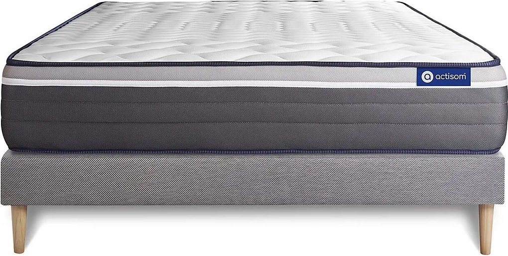 Materac Actilatex plus 160x190cm + zestaw podstawa lózka