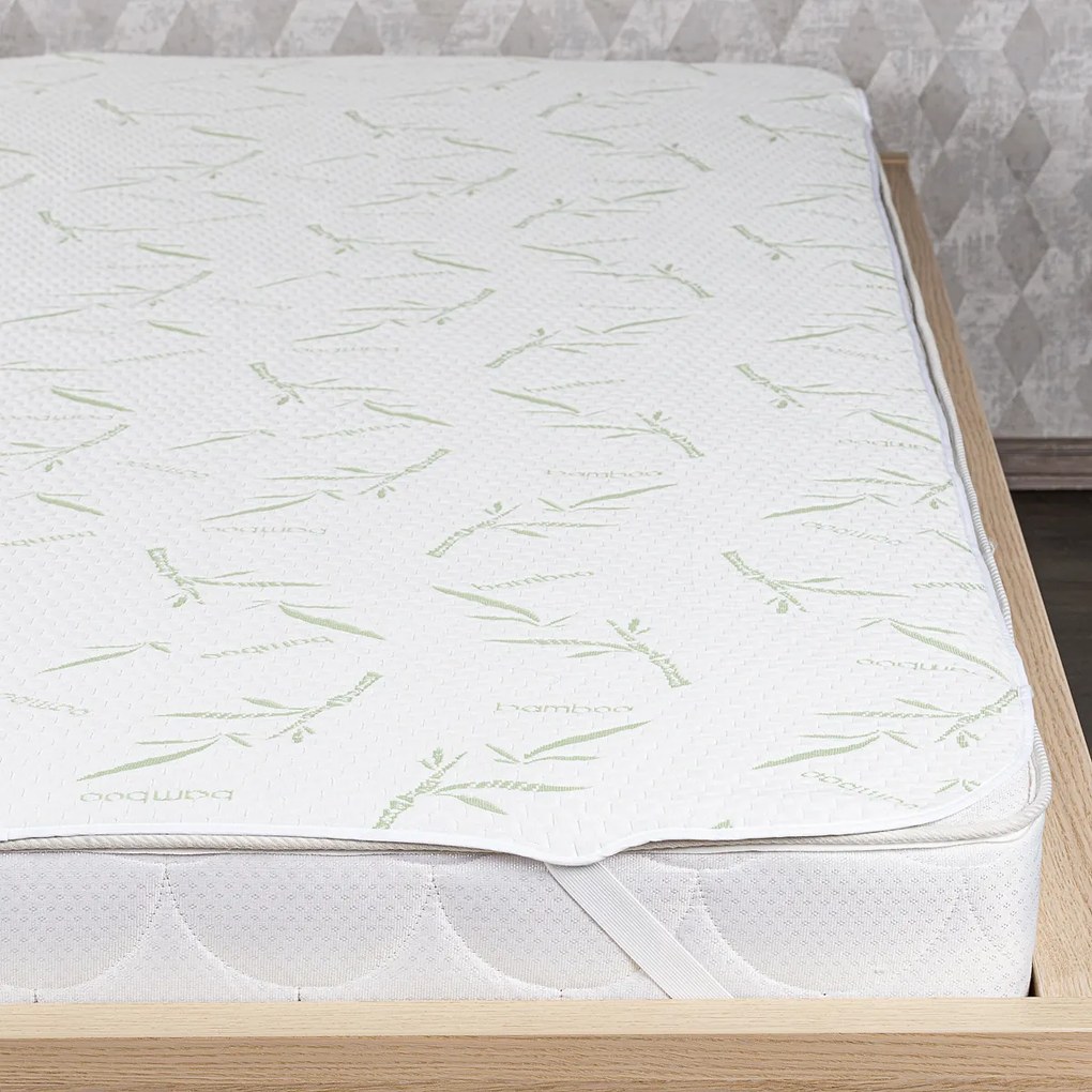 4Home Bamboo Ochraniacz  na materac z gumką, 90 x 200 cm, 90 x 200 cm