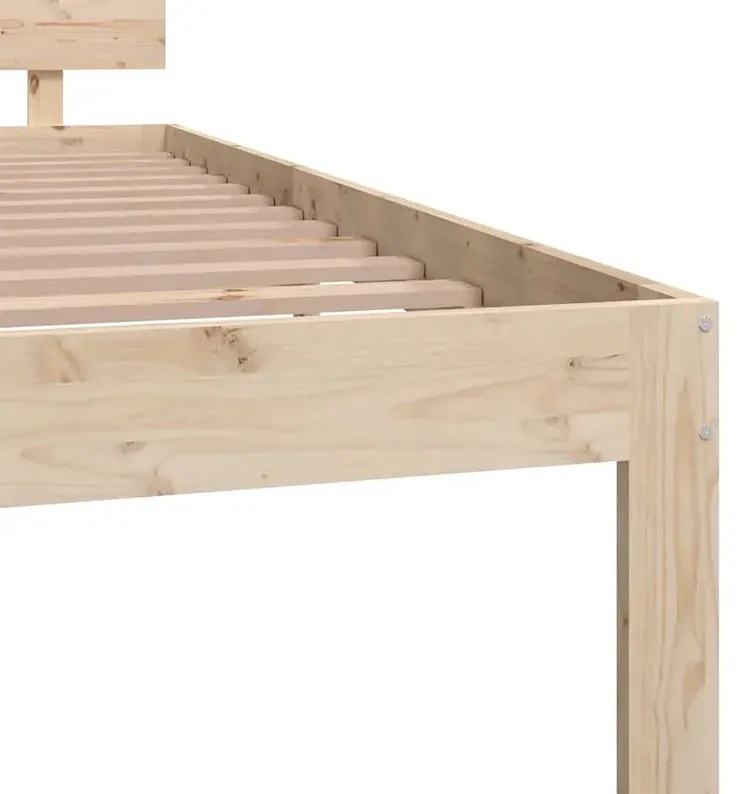 Dwuosobowe łóżko z litej sosny 160x200 T8-S29