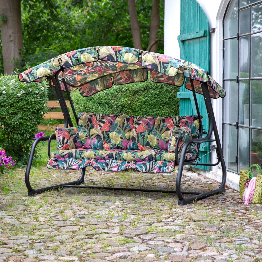 Huśtawka ogrodowa Ravenna Black Edition G052-23IB PATIO