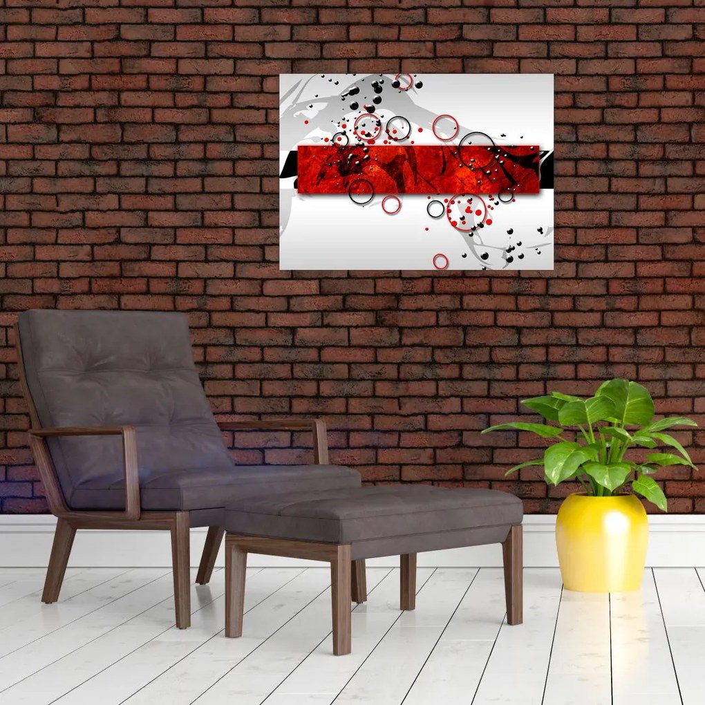 Obraz abstrakcji (70x50 cm)