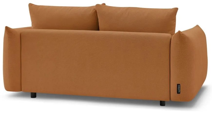 Pomarańczowa sofa 193 cm Ernest – Bobochic Paris