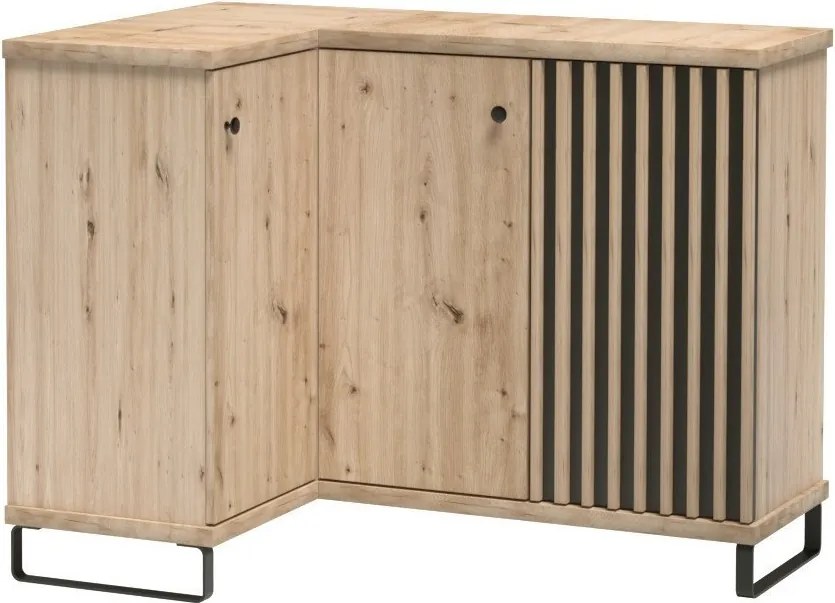 Komoda ALMERIA 122,6 cm do Salonu Sypialni Dąb artisan