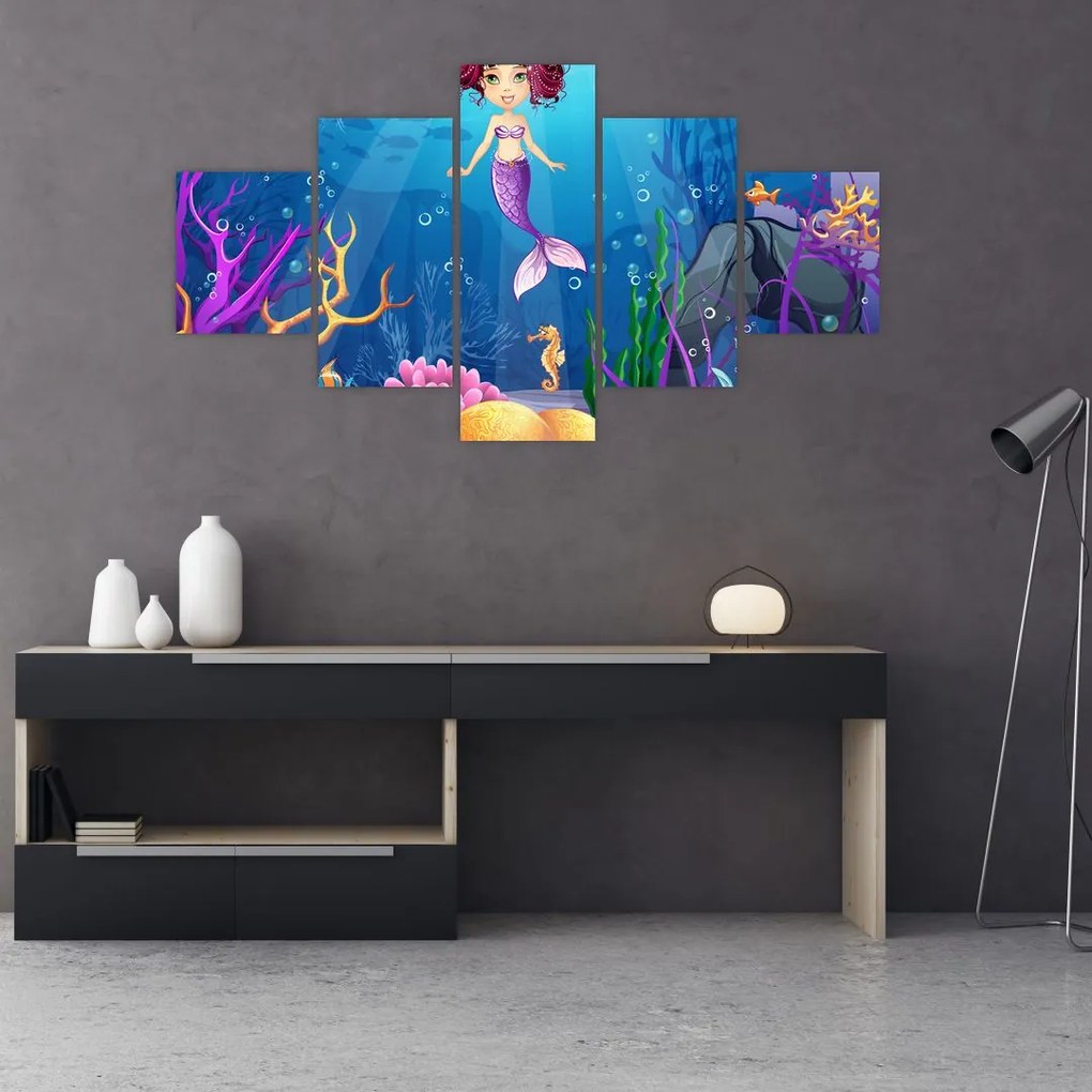 Obraz - Wróżka wody (125x70 cm)