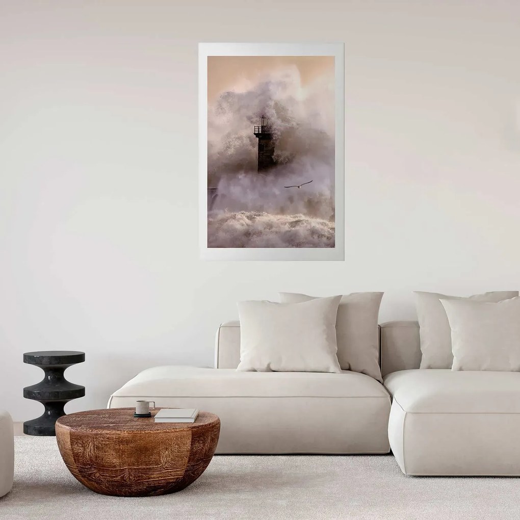 Plakat Sztorm 21x30 cm bez ramy z marginesem ARTGEIST B