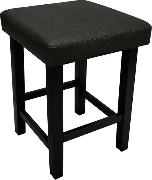 Taboret Klasyk 45cm Stołek Loft Eko-skóra D6