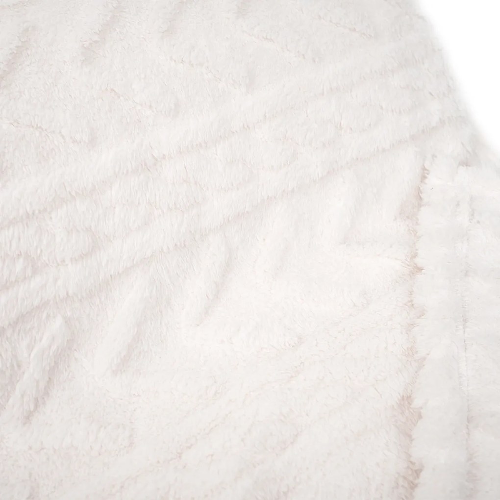 4Home Koc Cozy Knit kremowy, 150 x 200 cm