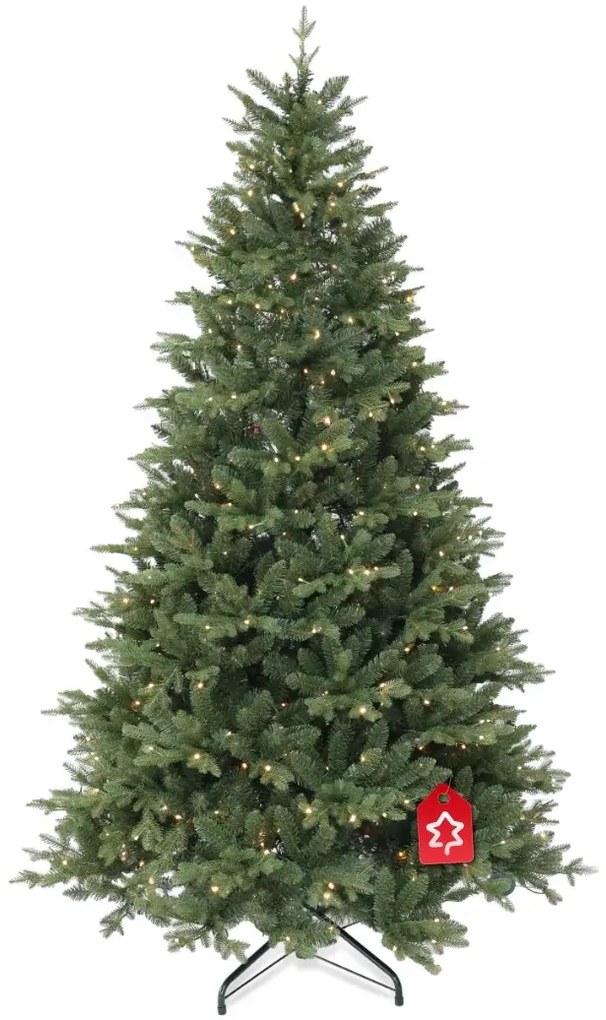 Świerk naturalny 550 LED 210 cm