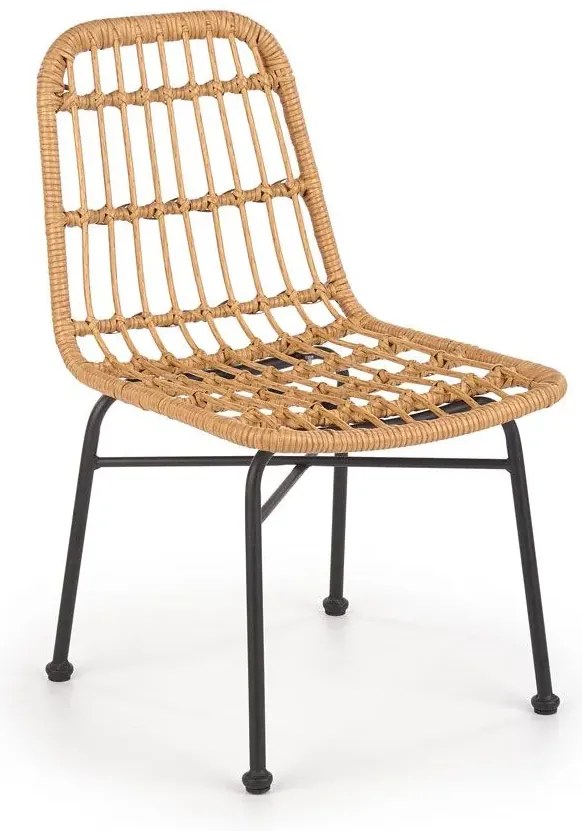 Rattanowe krzesło ogrodowe boho C6-M95