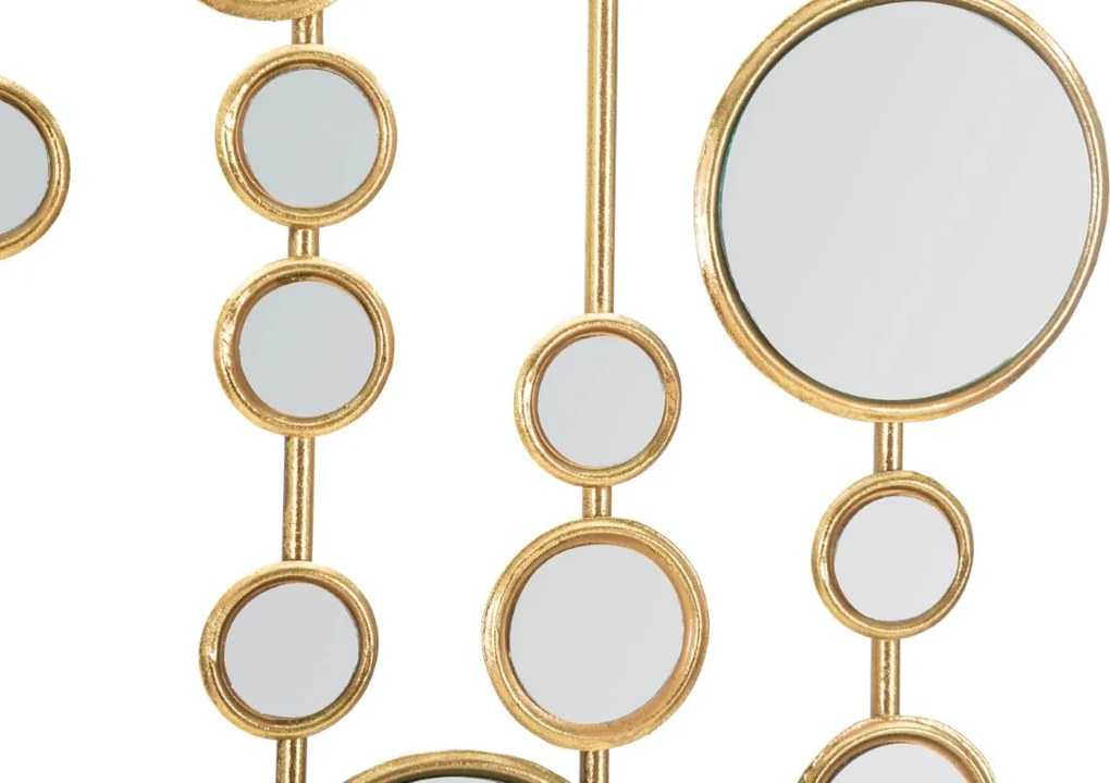 Ozdoba na ścianę z lusterkami, 35,5 x 90 cm