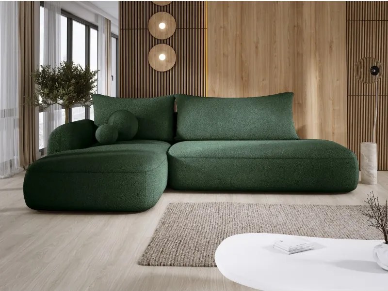 Narożnik BLOOM z funkcją spania układ L Lewy Tkanina NOWORNEVER 38