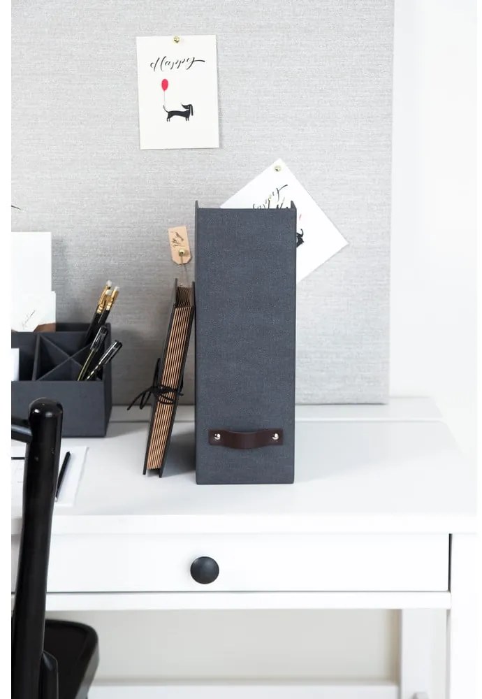 Kartonowy organizer na dokumenty Estelle Canvas Paper Laminate – Bigso