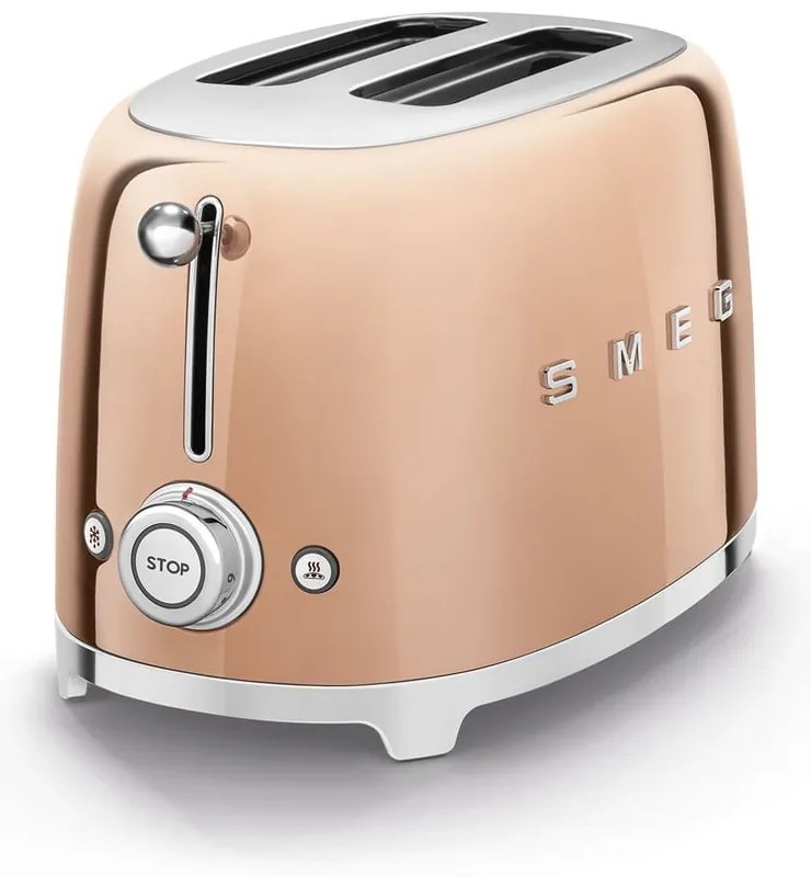 Toster w kolorze różowego złota 50's Retro Style – SMEG
