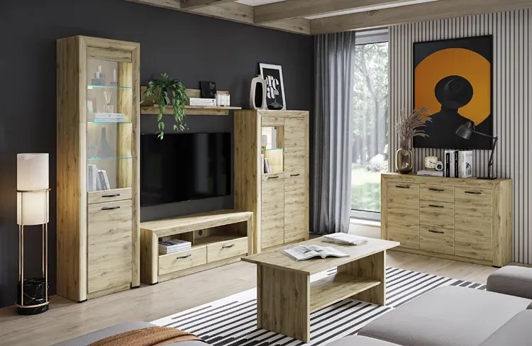 Komoda z szafkami i szufladami D1-E29