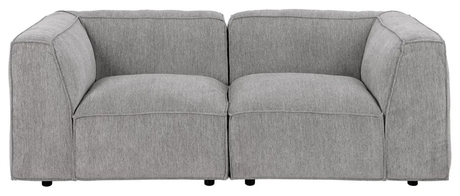 Jasnoszara sofa modułowa Bonami Selection Fairfield, 208 cm