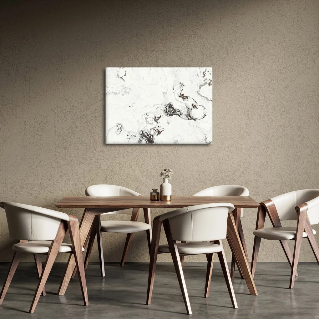 Obraz - Biały marmur (70x50 cm)