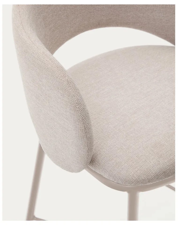 Kremowy hoker (wysokość siedziska 65 cm) Maina – Kave Home