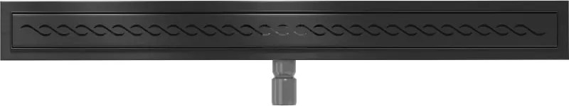 Mexen Flat M18 odpływ liniowy 90 cm, czarny - 1723090-15