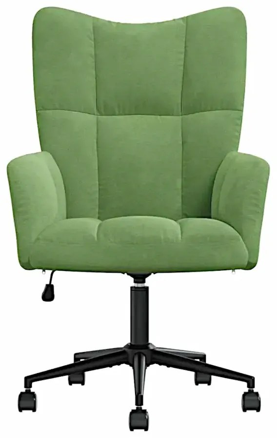 Fotel Do Biurka Glamour Jasnozielony Suri 4X