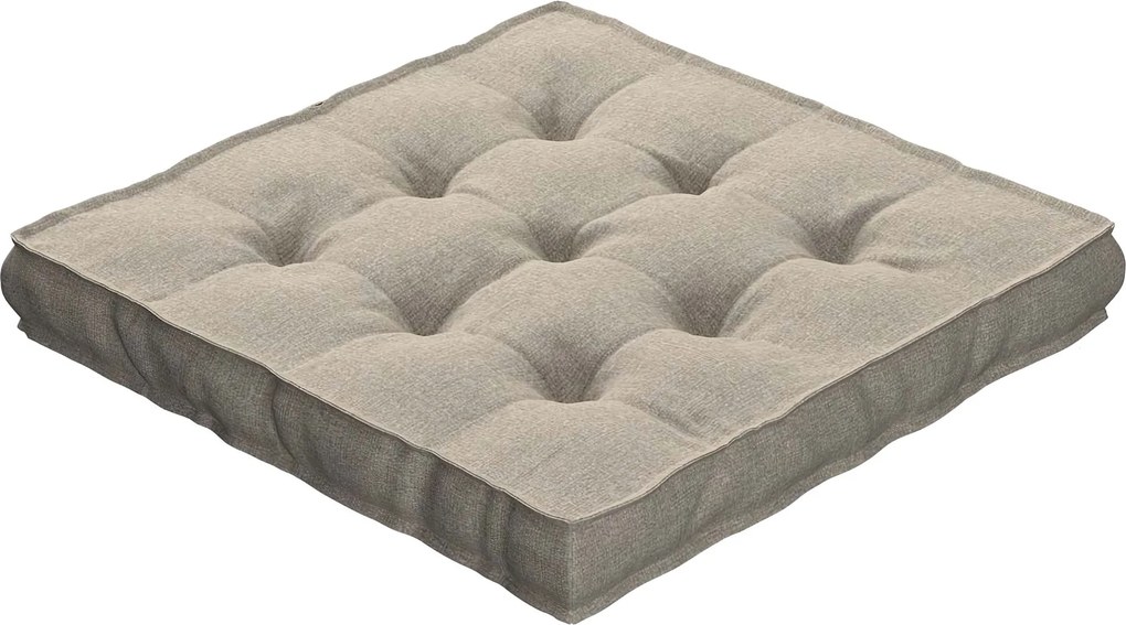 Poduszka na krzesło Kuba kolor beżowy tkanina strukturalna