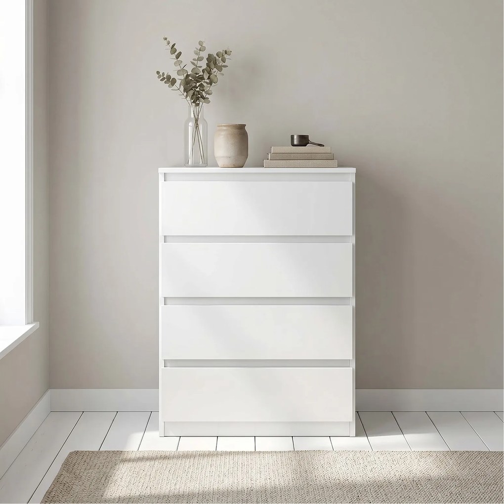 Komoda NUDO 70 cm do Salonu Sypialni Biały