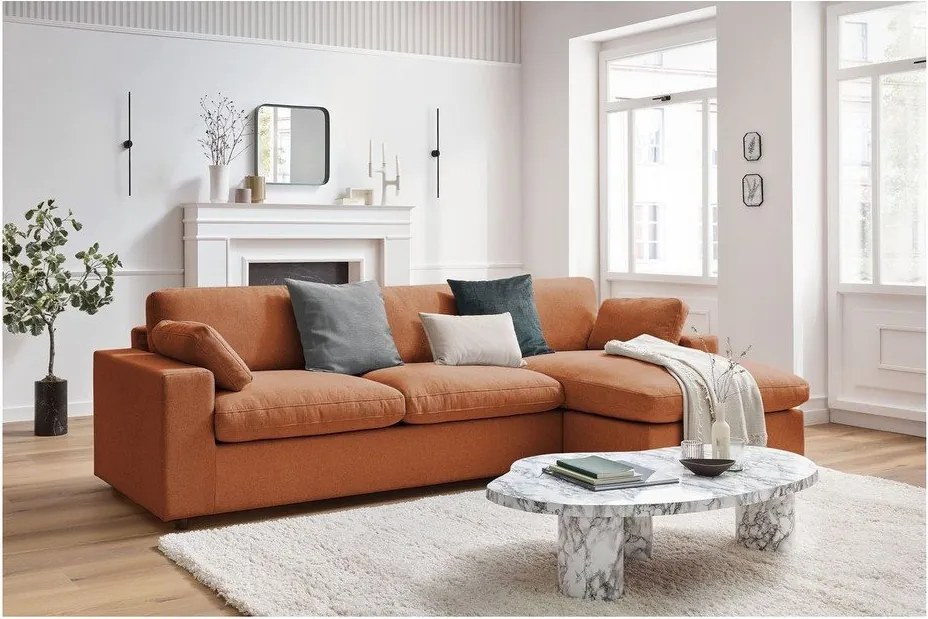 Pomarańczowy narożnik Belair – Bobochic Paris